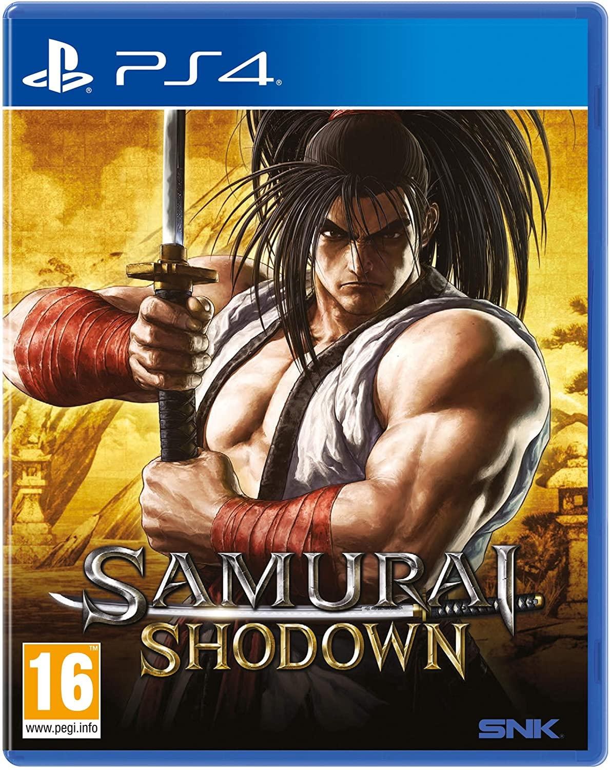 Portada de Samurai Shodown para PS4 (PAL España)