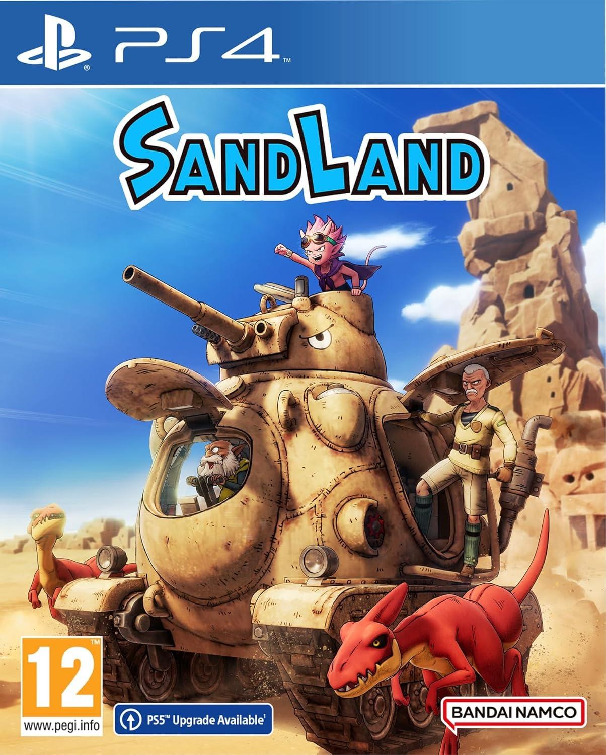 Portada de Sand Land para PS4 (PAL España)