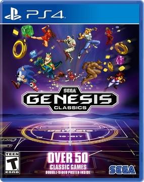 Portada de Sega Genesis Classics para PS4 (NTSC USA)