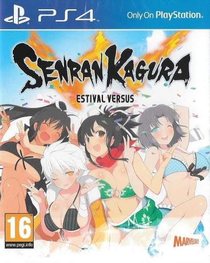 Portada de Senran Kagura Estival Versus para PS4 (PAL España)