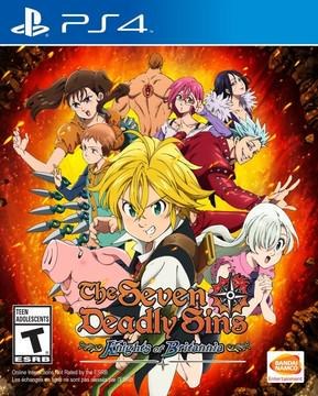 Portada de Seven Deadly Sins: Knights of Britannia para PS4 (NTSC USA)