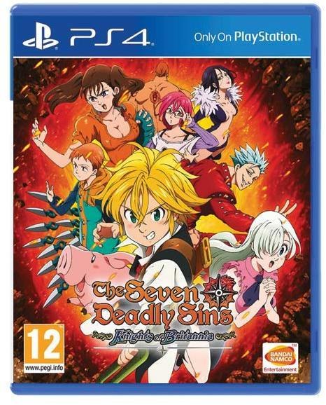 Portada de Seven Deadly Sins: Knights of Britannia para PS4 (PAL España)