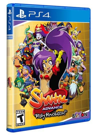Portada de Shantae Advance: Risky Revolution para PS4 (NTSC USA)