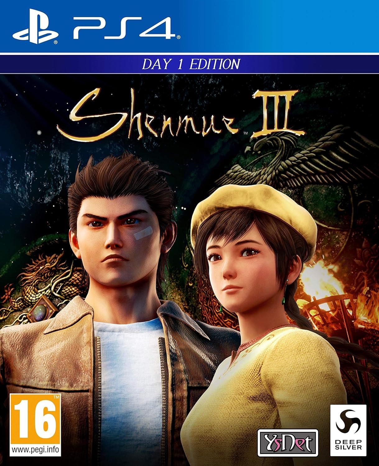 Portada de Shenmue III para PS4 (PAL España)