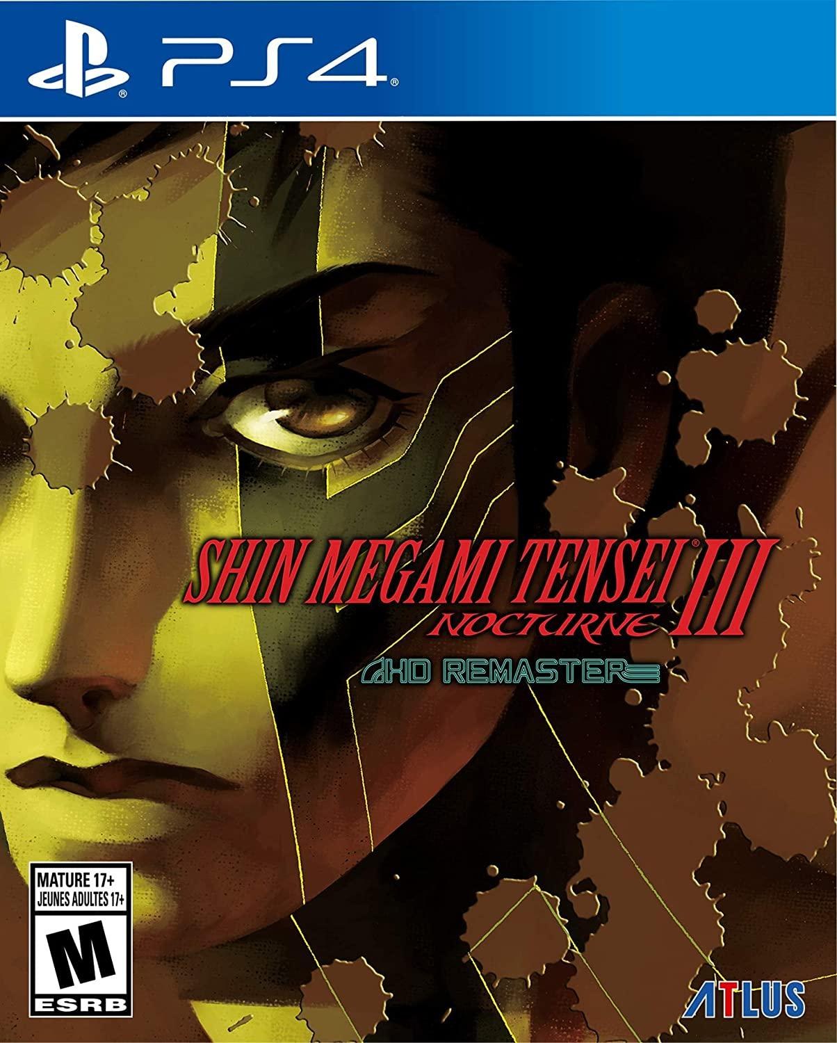 Portada de Shin Megami Tensei III: Nocturne HD Remaster para PS4 (NTSC USA)