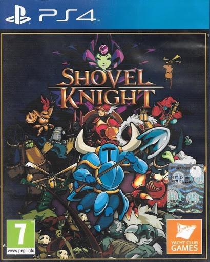 Portada de Shovel Knight para PS4 (PAL España)