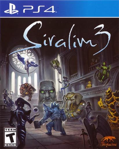 Portada de Siralim 3 para PS4 (NTSC USA)