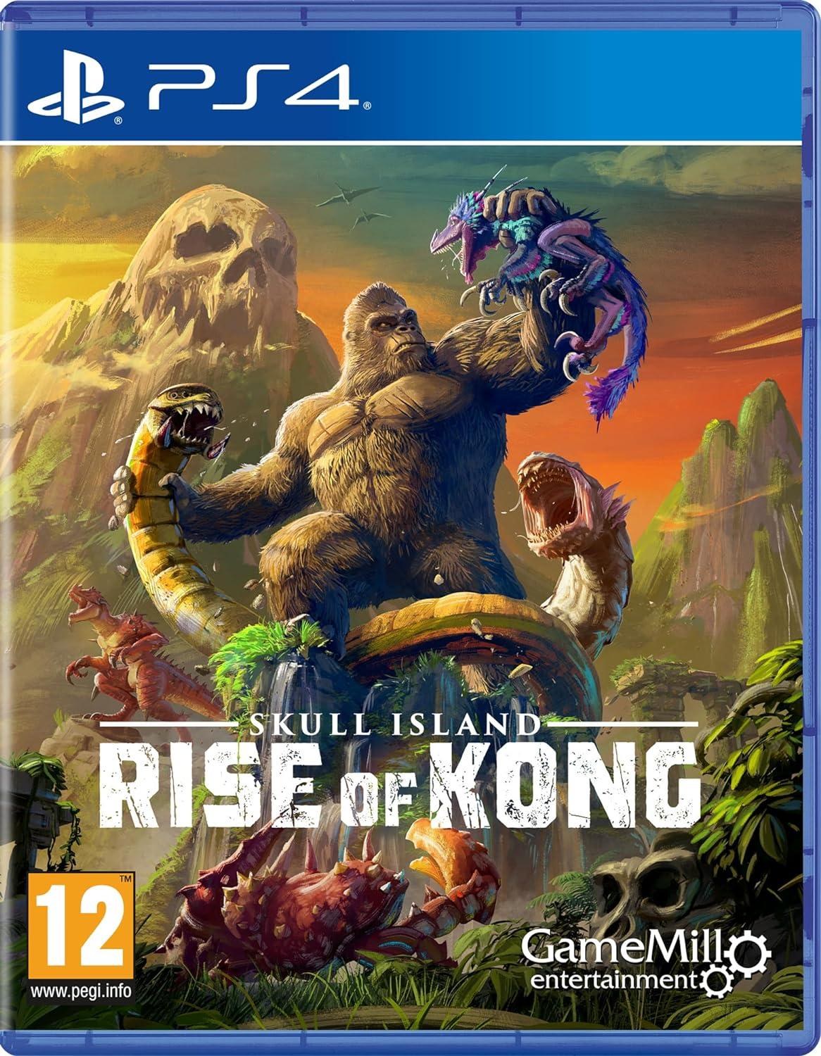 Portada de Skull Island: Rise of Kong para PS4 (PAL España)