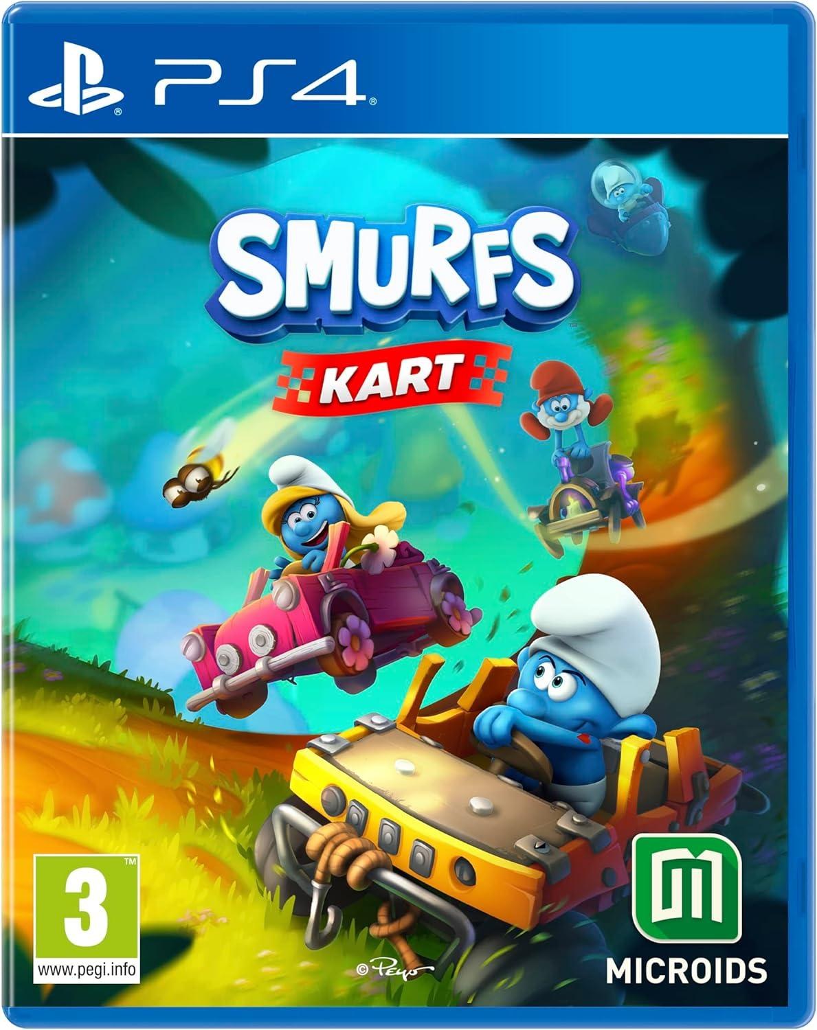 Portada de Smurfs Kart para PS4 (PAL España)