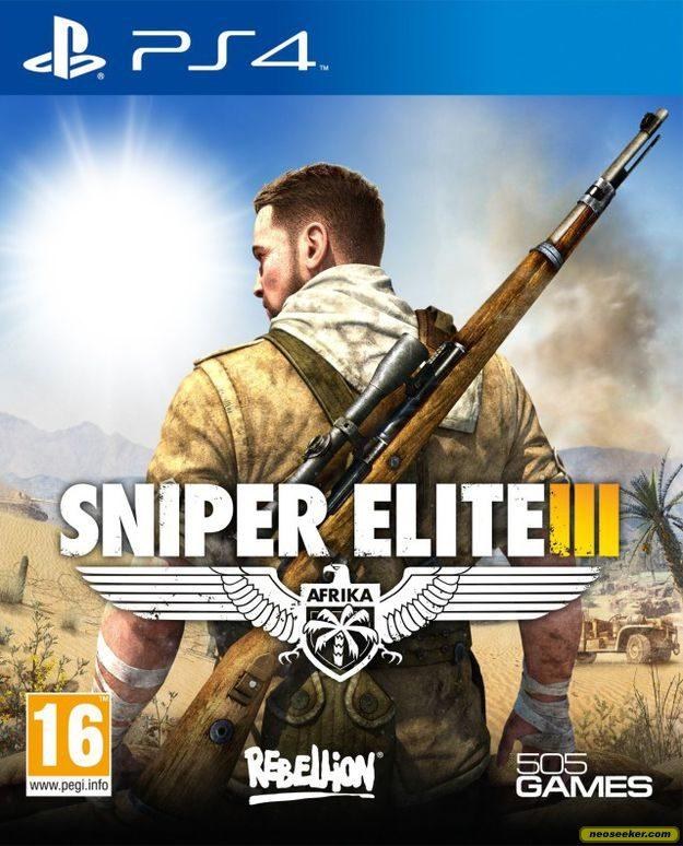 Portada de Sniper Elite III para PS4 (PAL España)