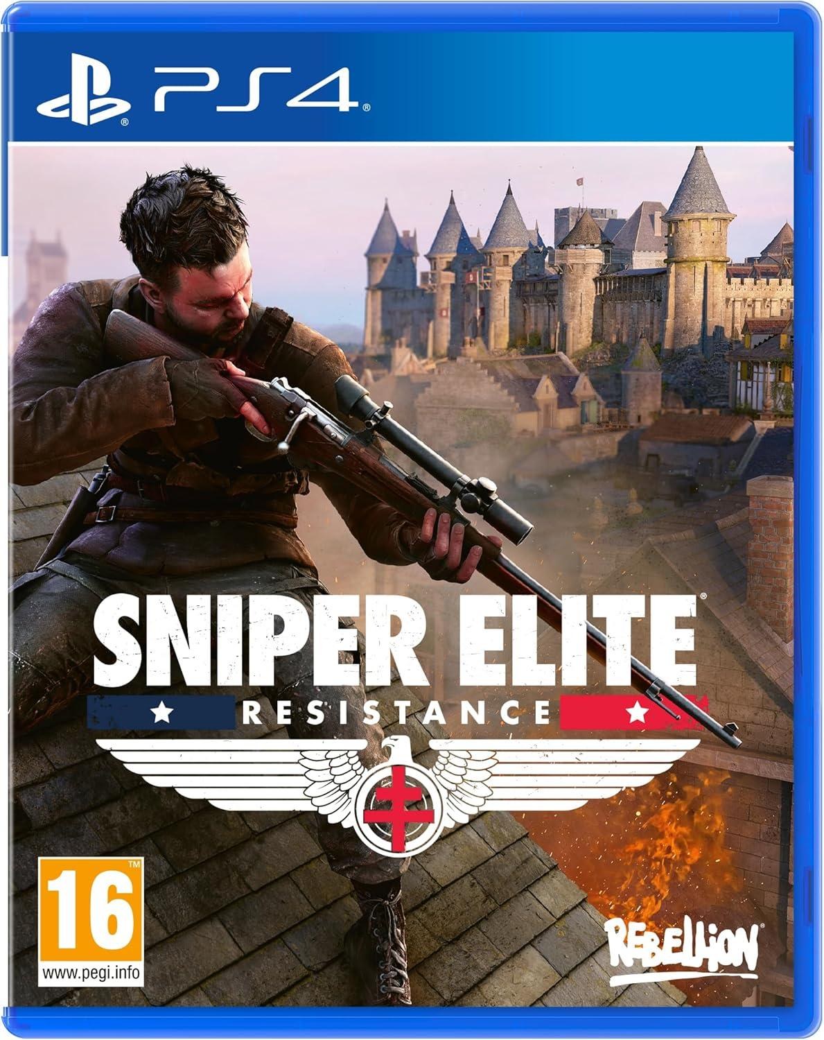 Portada de Sniper Elite: Resistance para PS4 (PAL España)