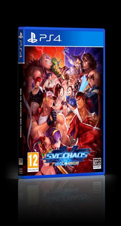 Portada de SNK Vs. Capcom: SVC Chaos para PS4 (PAL España)