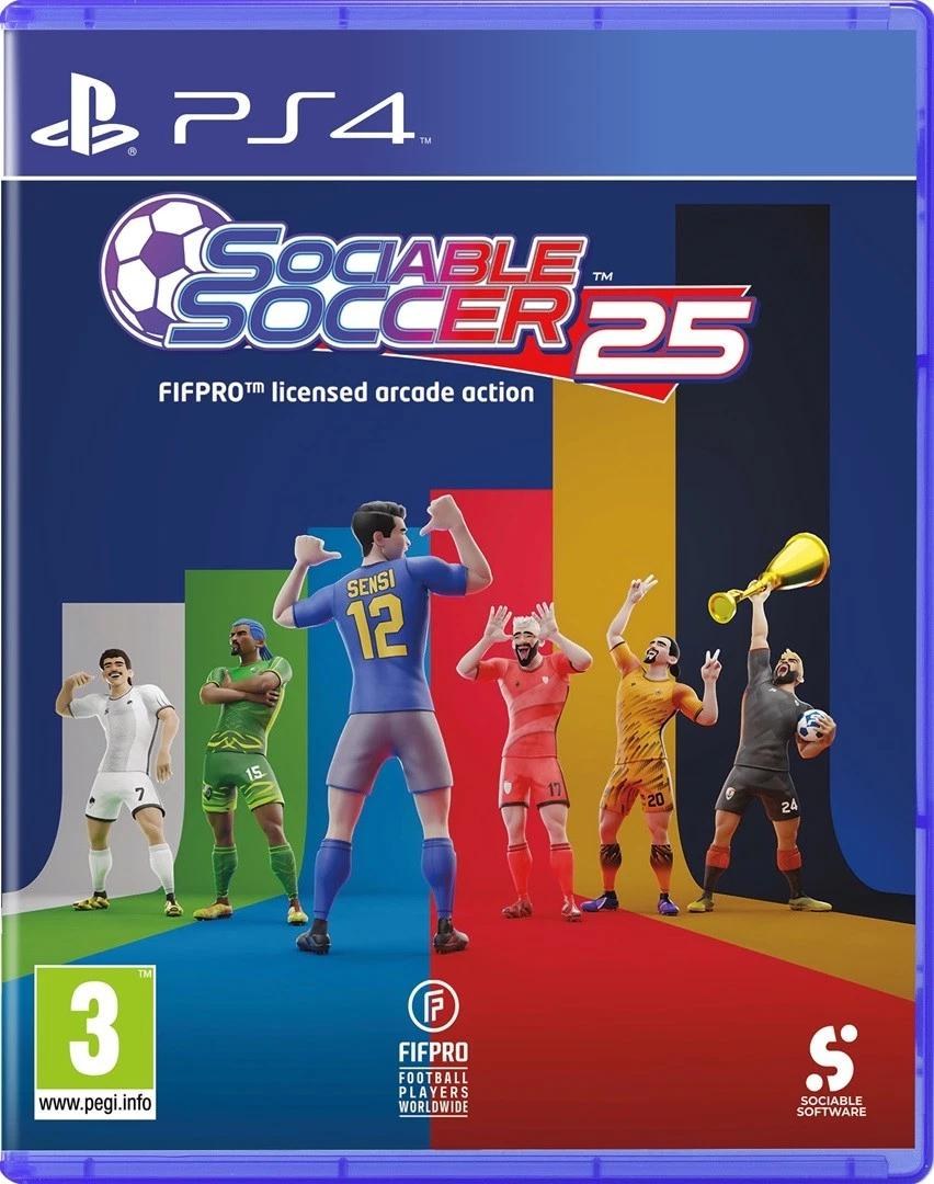 Portada de Sociable Soccer 25 para PS4 (PAL España)