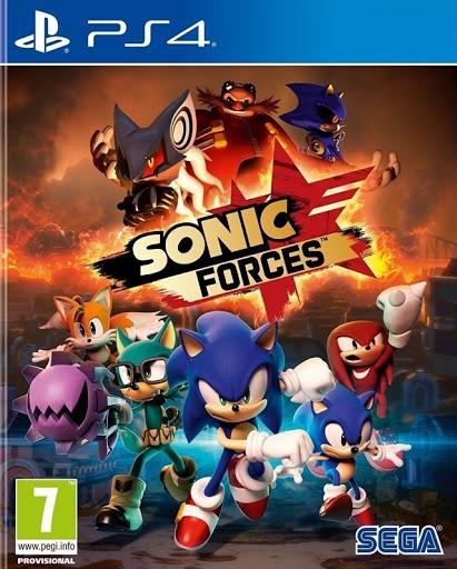 Portada de Sonic Forces para PS4 (PAL España)