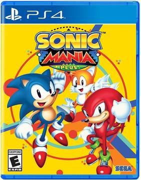 Portada de Sonic Mania Plus para PS4 (NTSC USA)