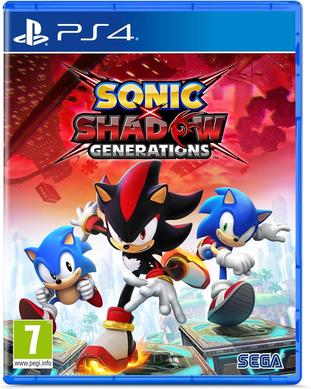 Portada de Sonic X Shadow Generations para PS4 (PAL España)