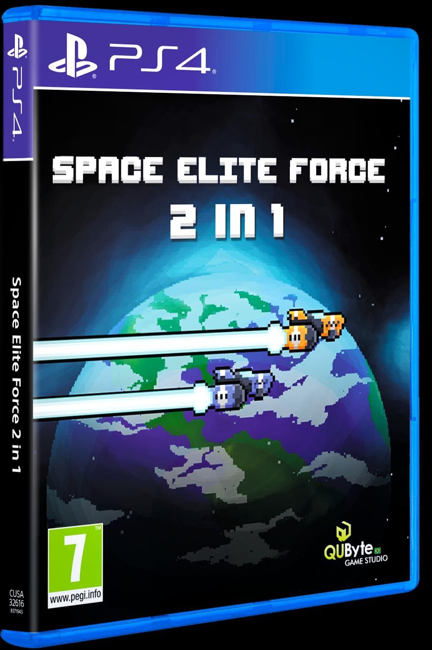 Portada de Space Elite Force 2 in 1 para PS4 (PAL España)