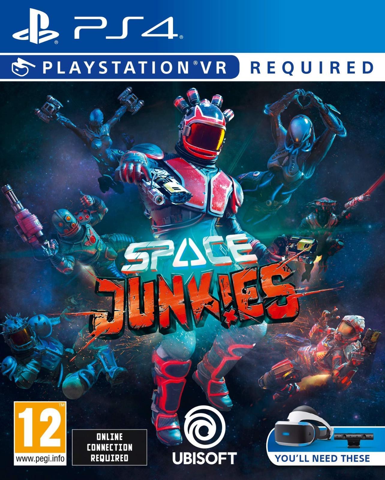 Portada de Space Junkies para PS4 (PAL España)