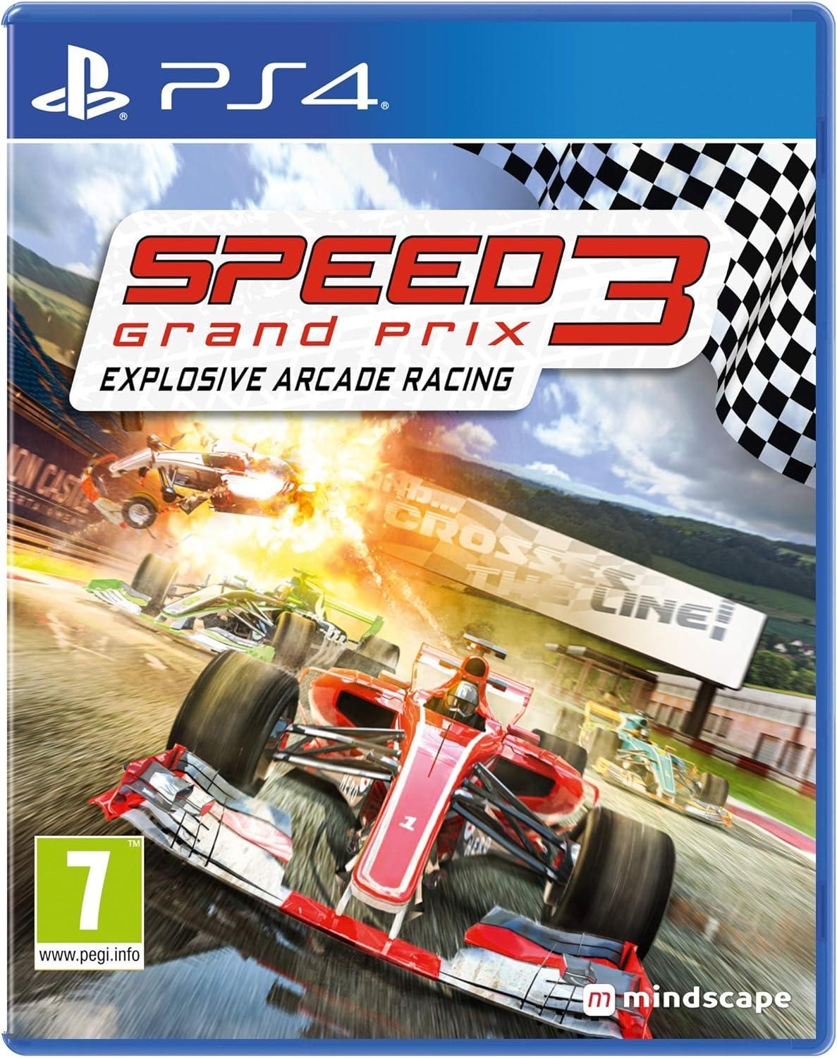 Portada de Speed 3: Grand Prix para PS4 (PAL España)