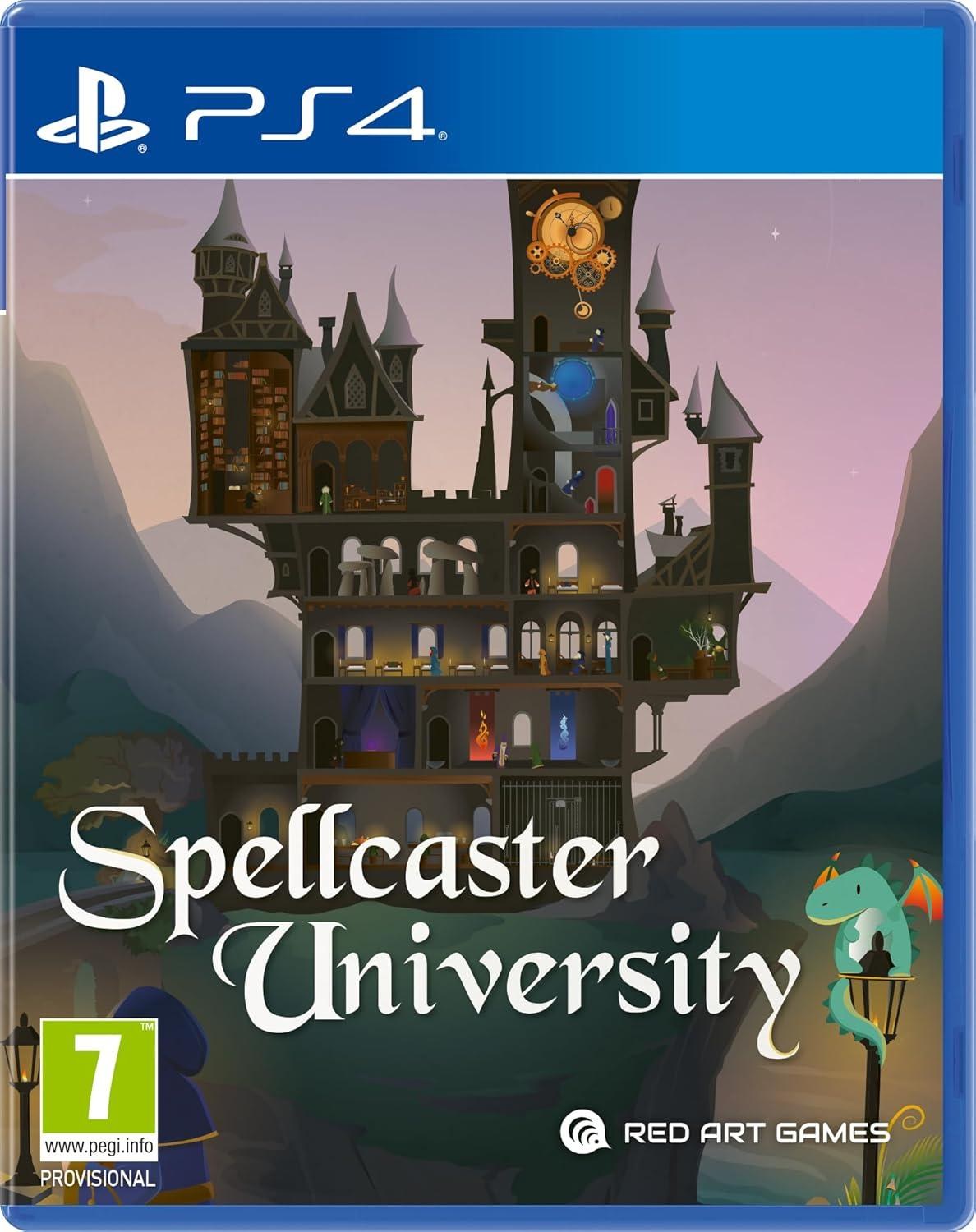 Portada de Spellcaster University para PS4 (PAL España)