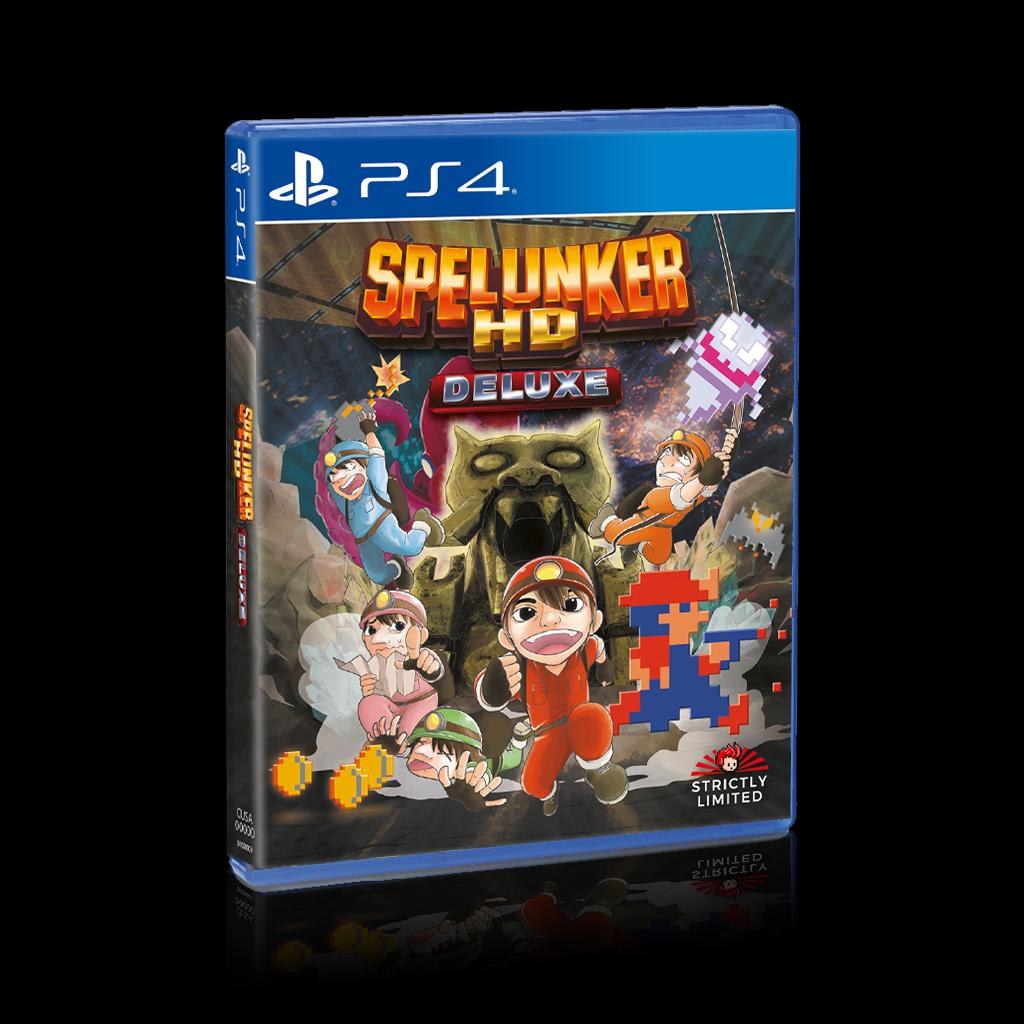 Portada de Spelunker HD Deluxe para PS4 (PAL España)