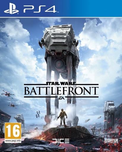 Portada de Star Wars Battlefront para PS4 (PAL España)