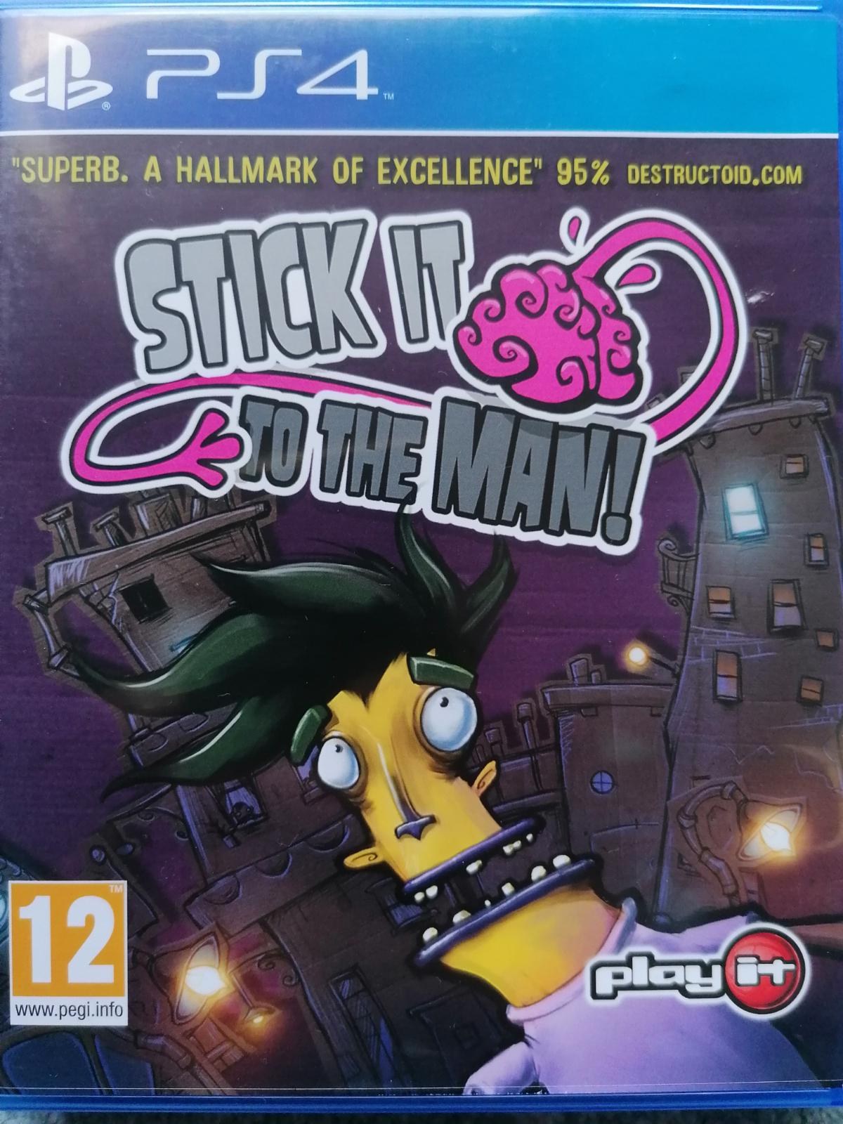 Portada de Stick it to the Man para PS4 (PAL España)