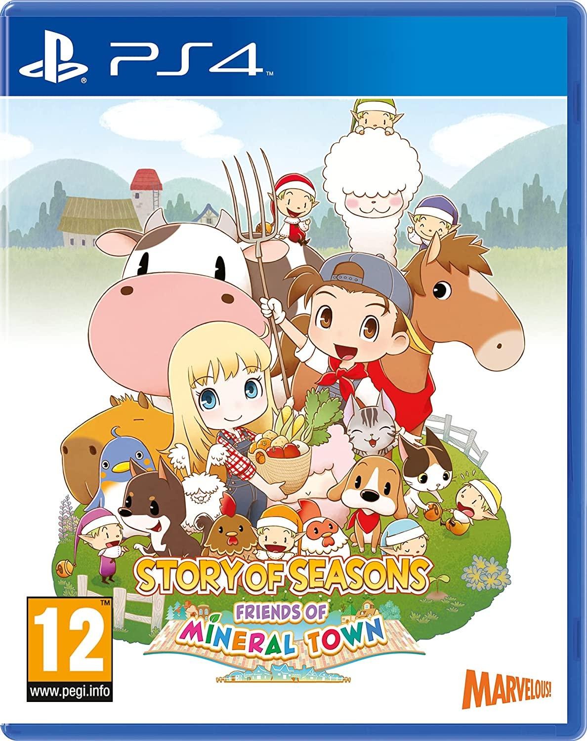 Portada de Story Of Seasons: Friends Of Mineral Town para PS4 (PAL España)