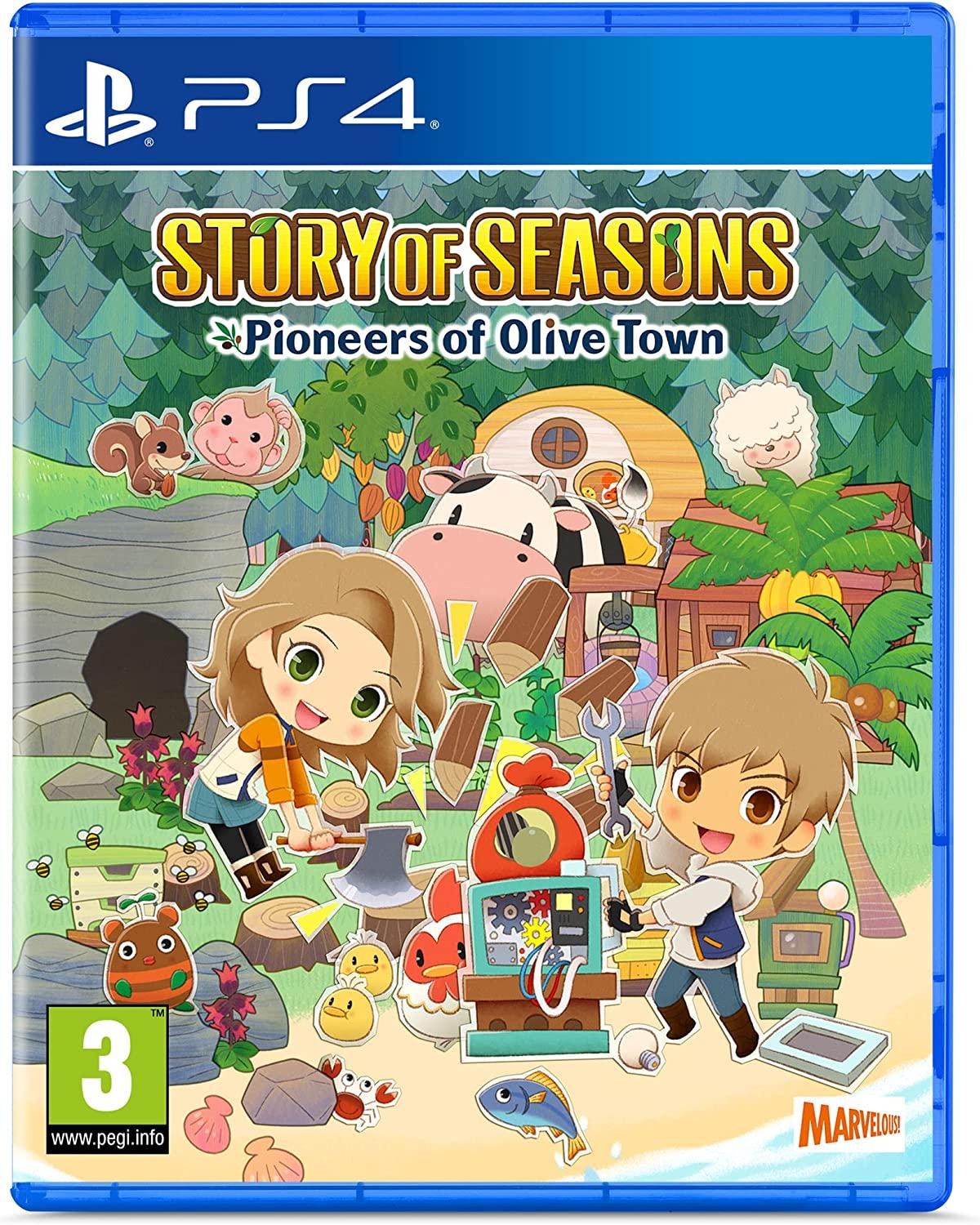 Portada de Story Of Seasons: Pioneers Of Olive Town para PS4 (PAL España)
