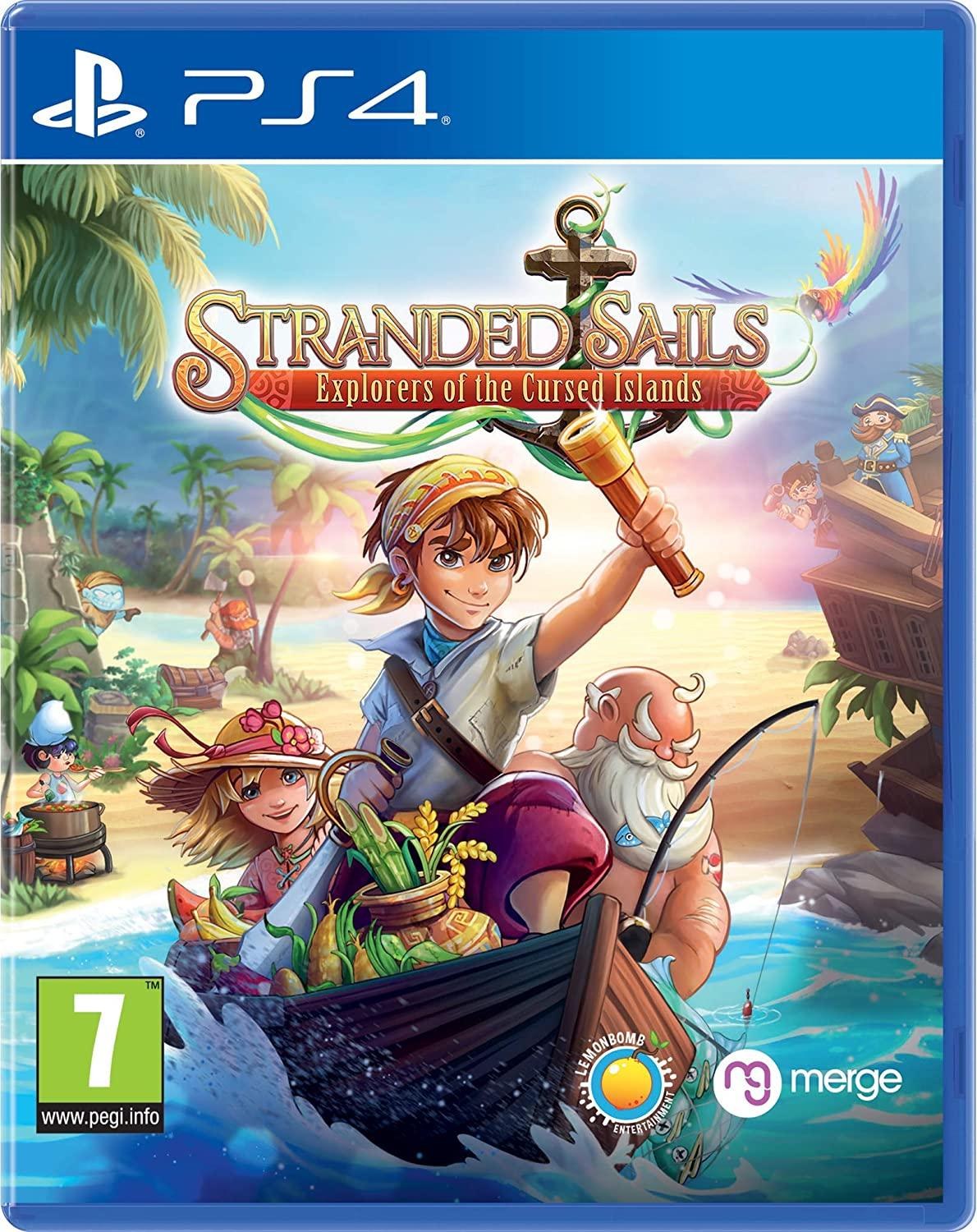 Portada de Stranded Sails: Explorers Of The Cursed Islands para PS4 (PAL España)