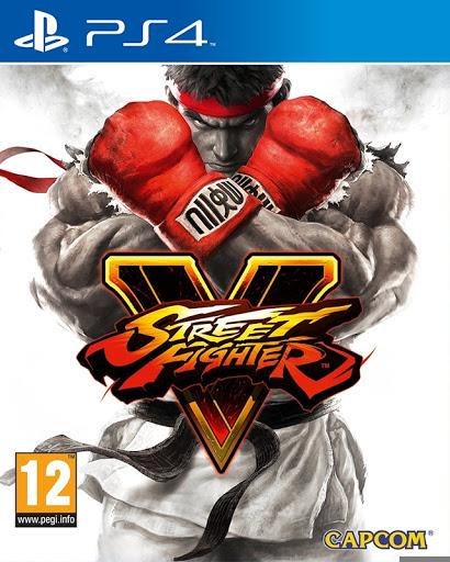 Portada de Street Fighter V para PS4 (PAL España)