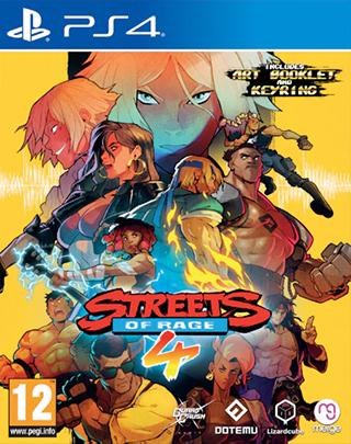 Portada de Streets of Rage 4 para PS4 (PAL España)