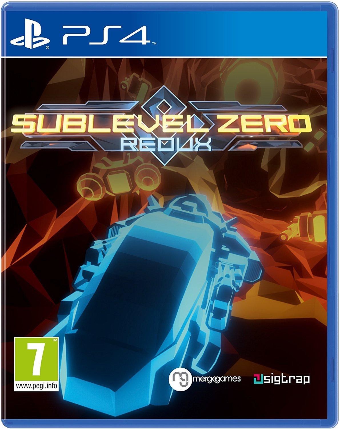 Portada de Sublevel Zero Redux para PS4 (PAL España)