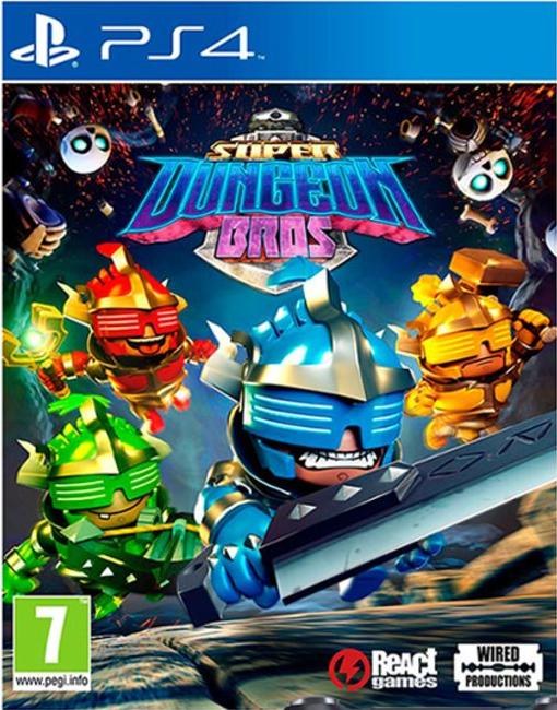 Portada de Super Dungeon Bros para PS4 (PAL España)