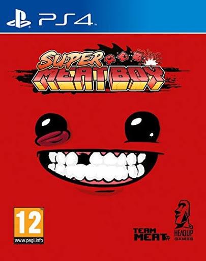 Portada de Super Meat Boy para PS4 (PAL España)