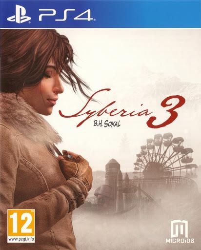 Portada de Syberia 3 para PS4 (PAL España)