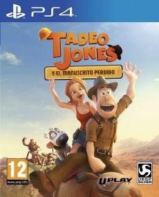 Portada de Tadeo Jones Y El Manuscrito Perdido para PS4 (PAL España)