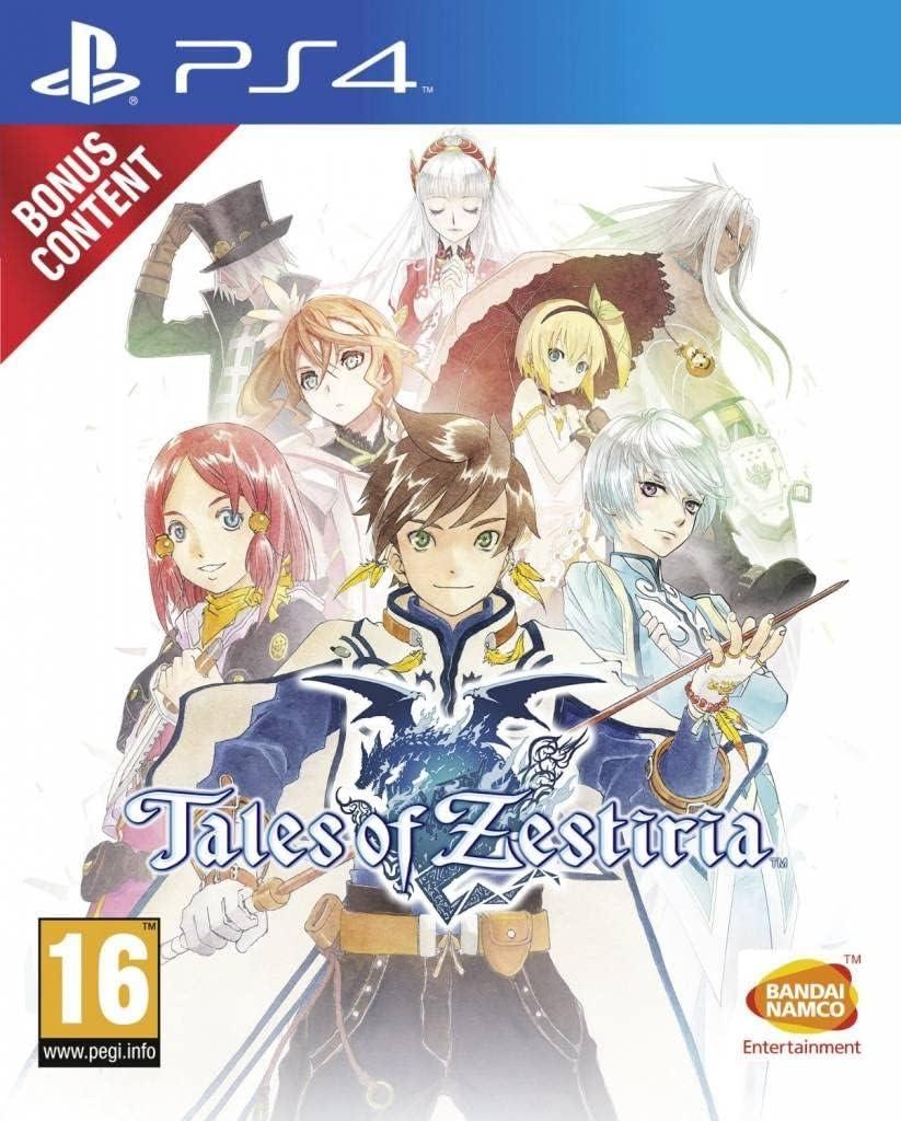 Portada de Tales of Zestiria para PS4 (PAL España)