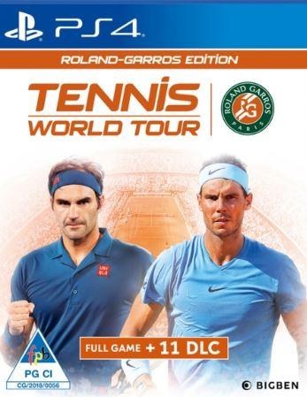 Portada de Tennis World Tour: Roland Garros Edition para PS4 (PAL España)