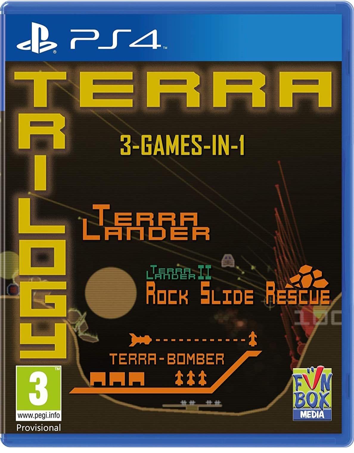 Portada de Terra Trilogy para PS4 (PAL España)