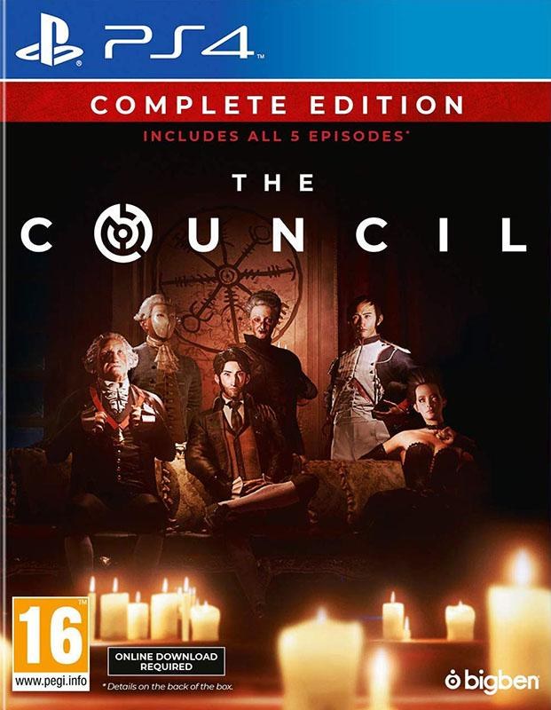 Portada de The Council para PS4 (PAL España)