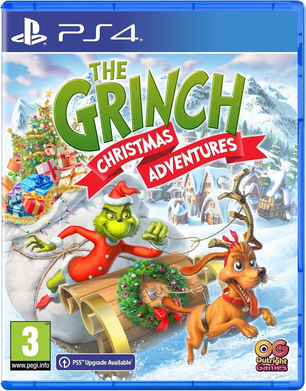 Portada de The Grinch: Christmas Adventures para PS4 (PAL España)