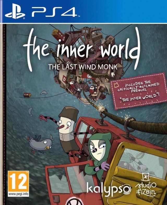 Portada de The Inner World The Last Wind Monk para PS4 (PAL España)