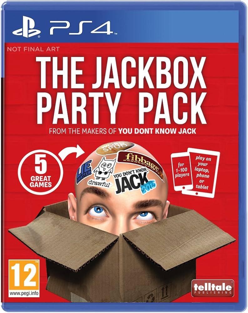 Portada de The Jackbox Party Pack para PS4 (PAL España)