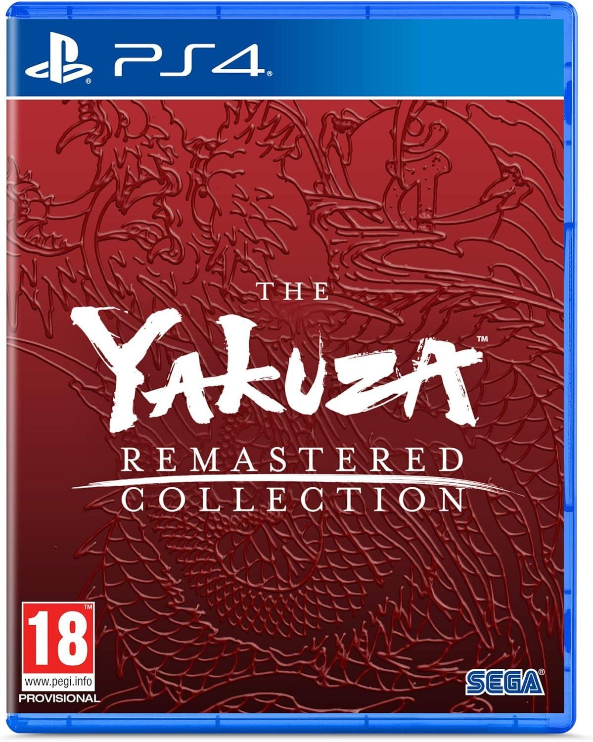 Portada de The Yakuza Remastered Collection para PS4 (PAL España)
