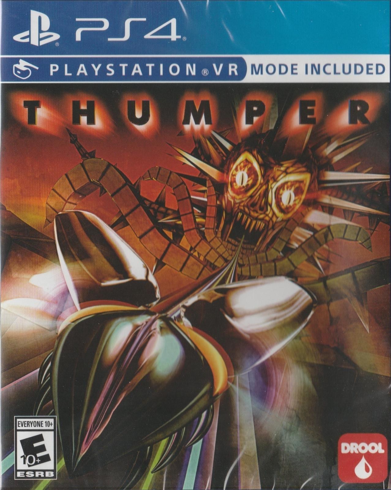 Portada de Thumper para PS4 (PAL España)