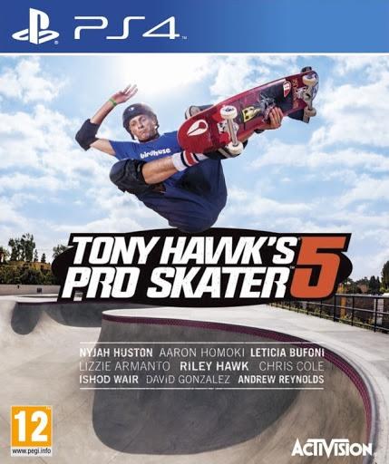 Portada de Tony Hawk 5 para PS4 (PAL España)