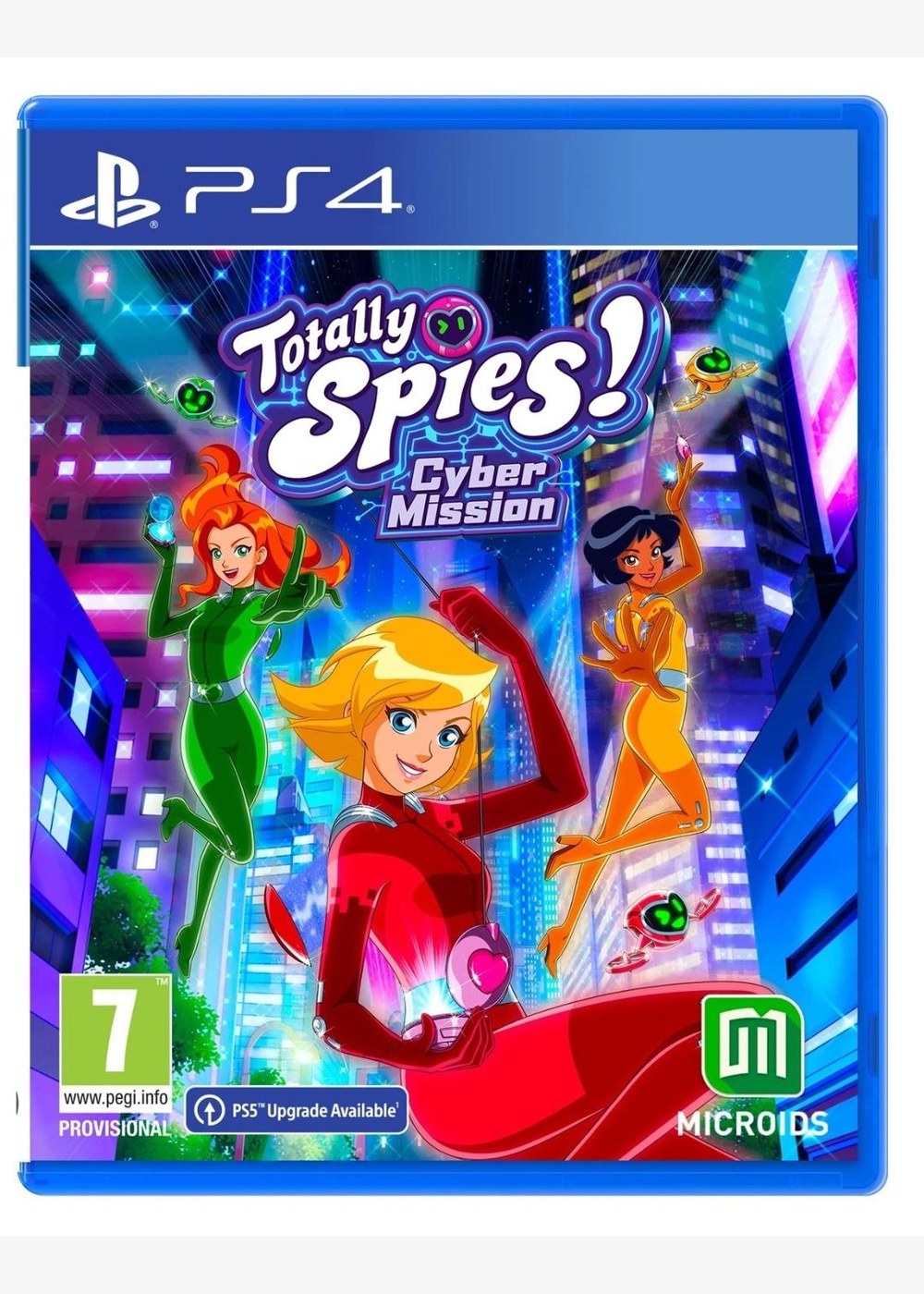 Portada de Totally Spies! Cyber Mission Estándar para PS4 (ES)