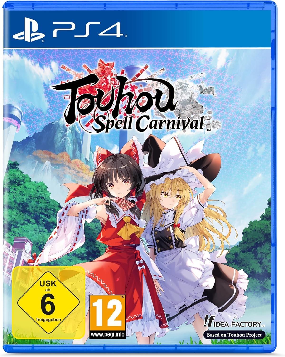 Portada de Touhou Spell Carnival para PS4 (PAL España)