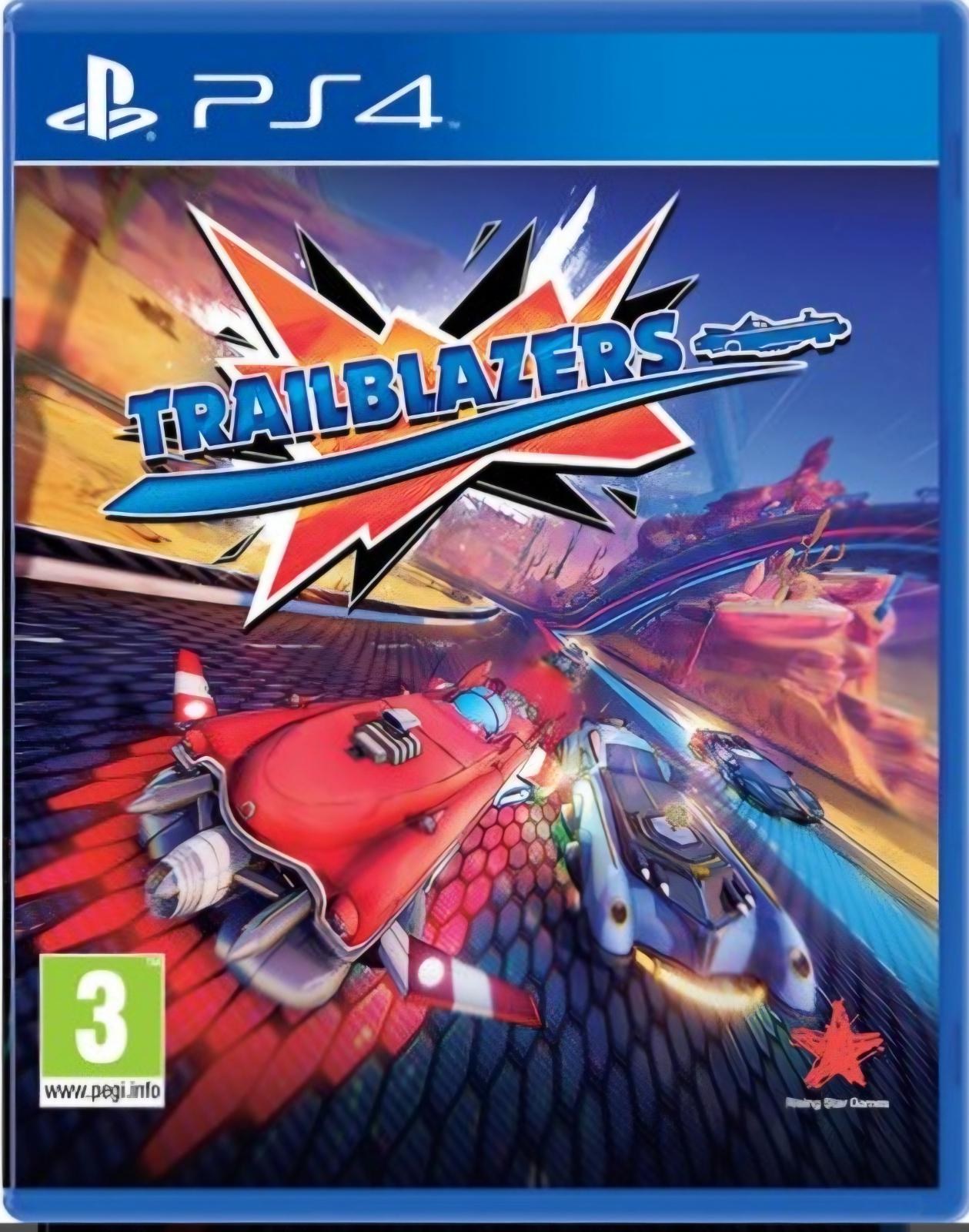 Portada de Trailblazers para PS4 (PAL España)